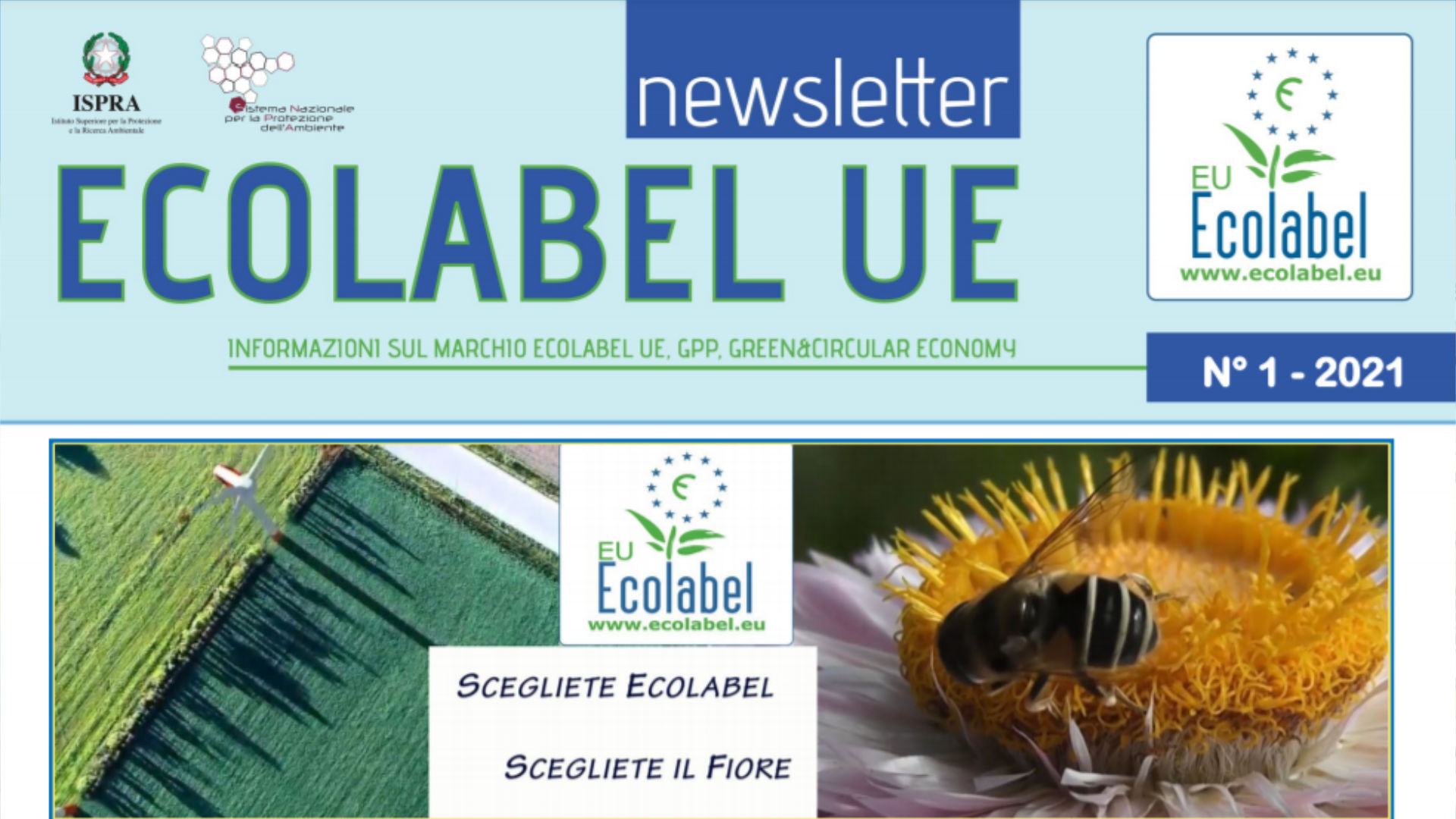 Newsletter ECOLABEL UE N° 1, 2021 – Il Gal Nebrodi Plus promuove la cultura della certificazione ambientale